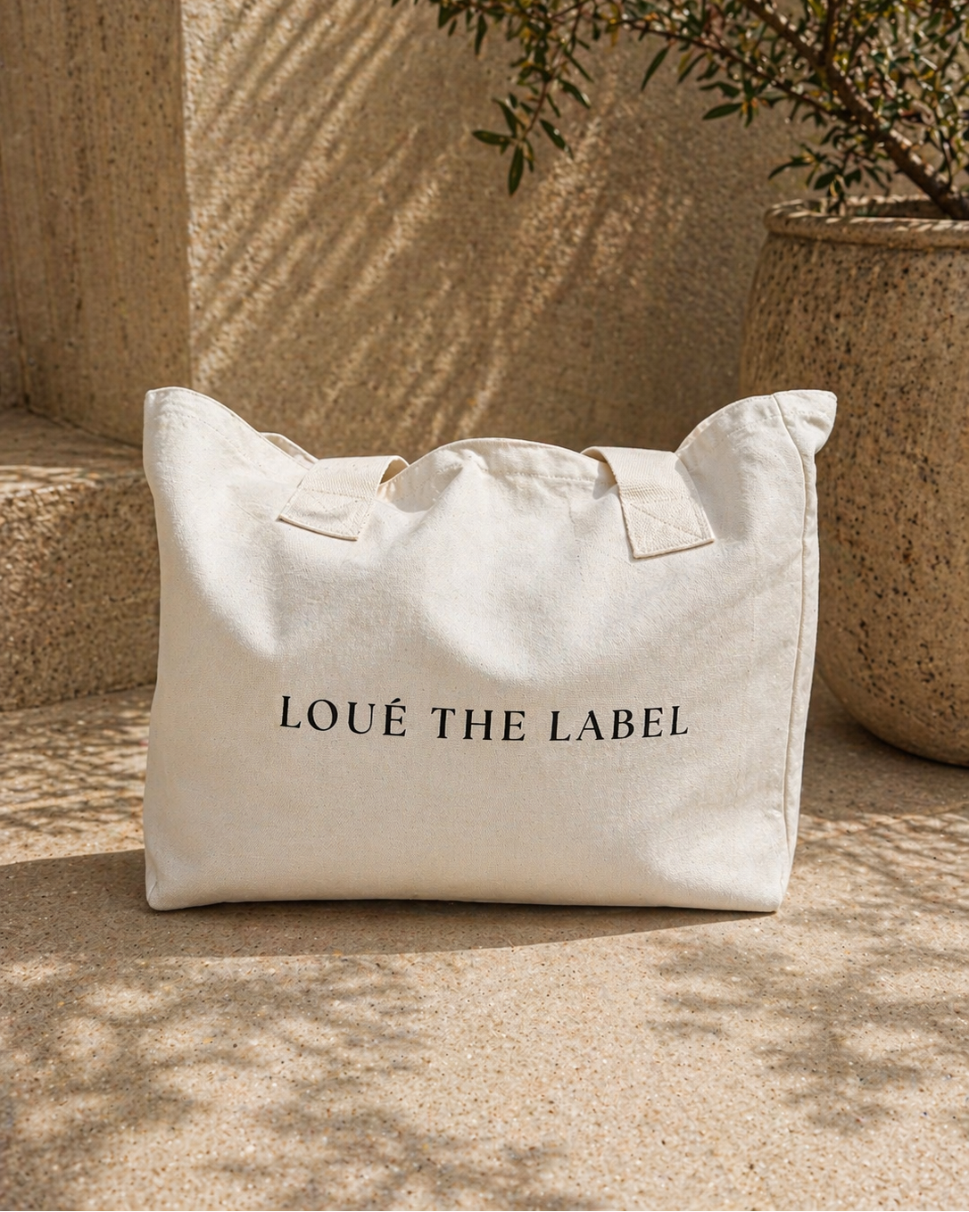 CANVAS BAG BEIGE