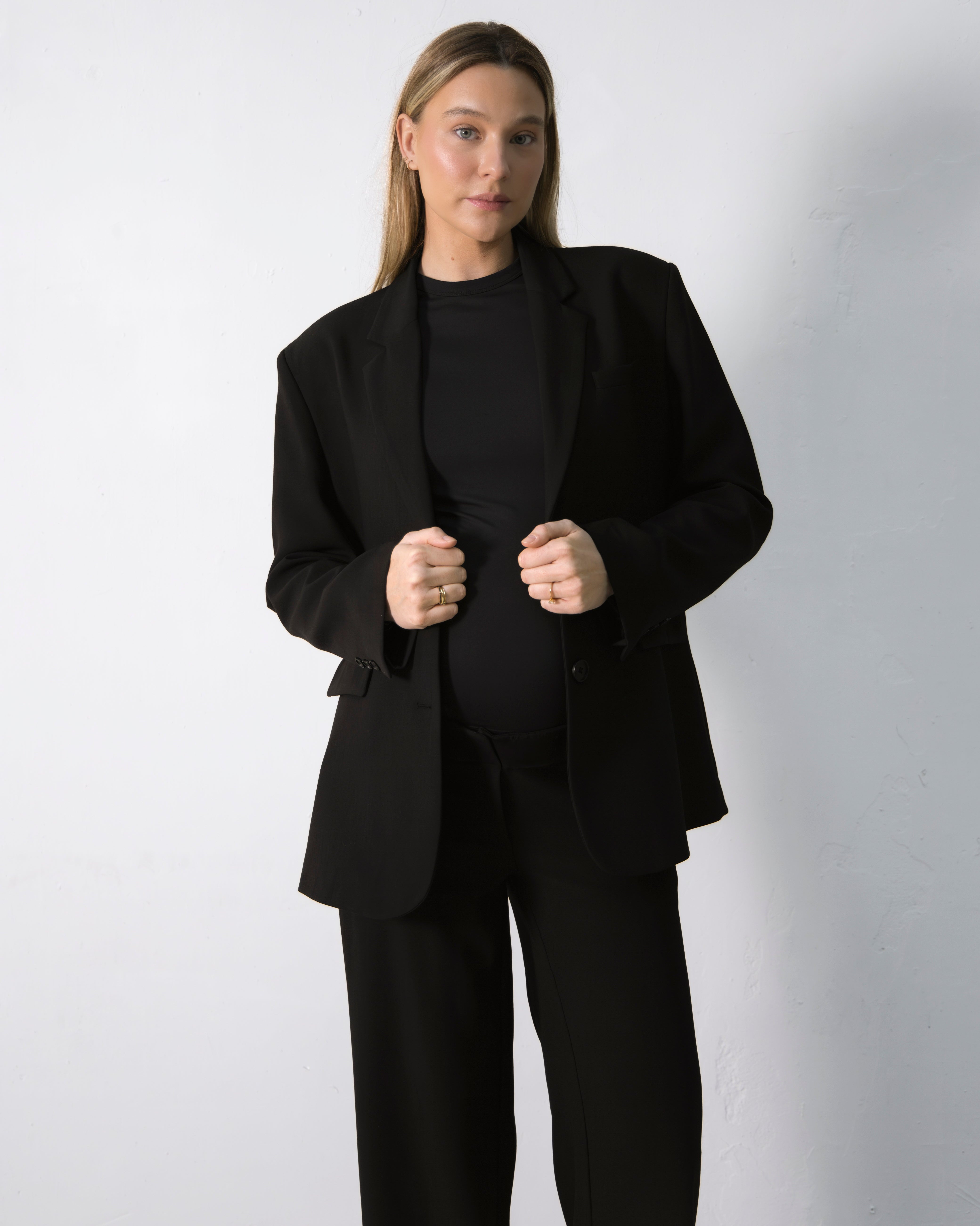 PANTALON WIDE LEG BLACK
