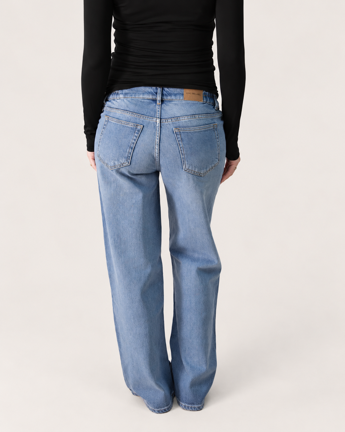 WIDE LEG JEANS BLUE