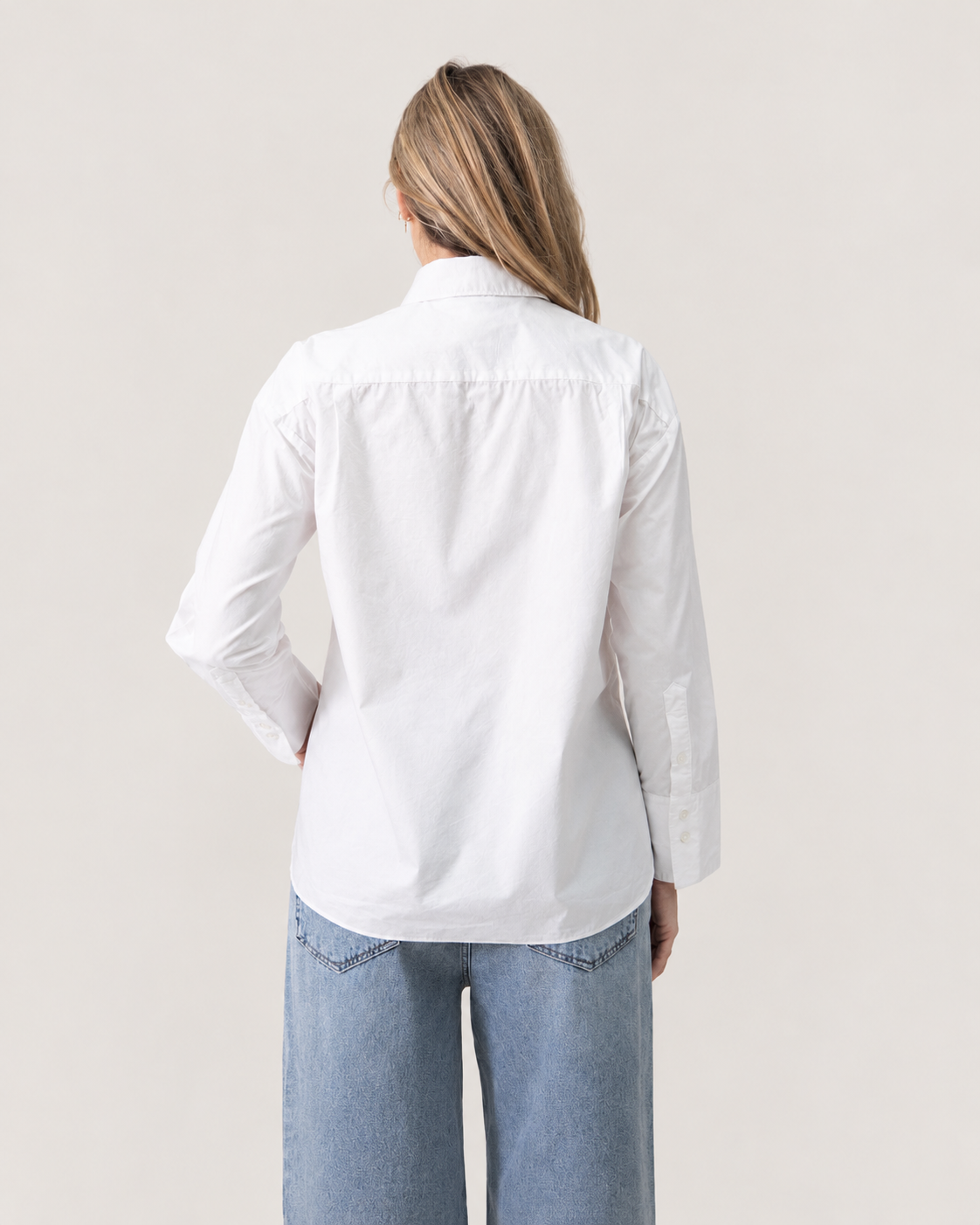 OVERSIZED BLOUSE WHITE