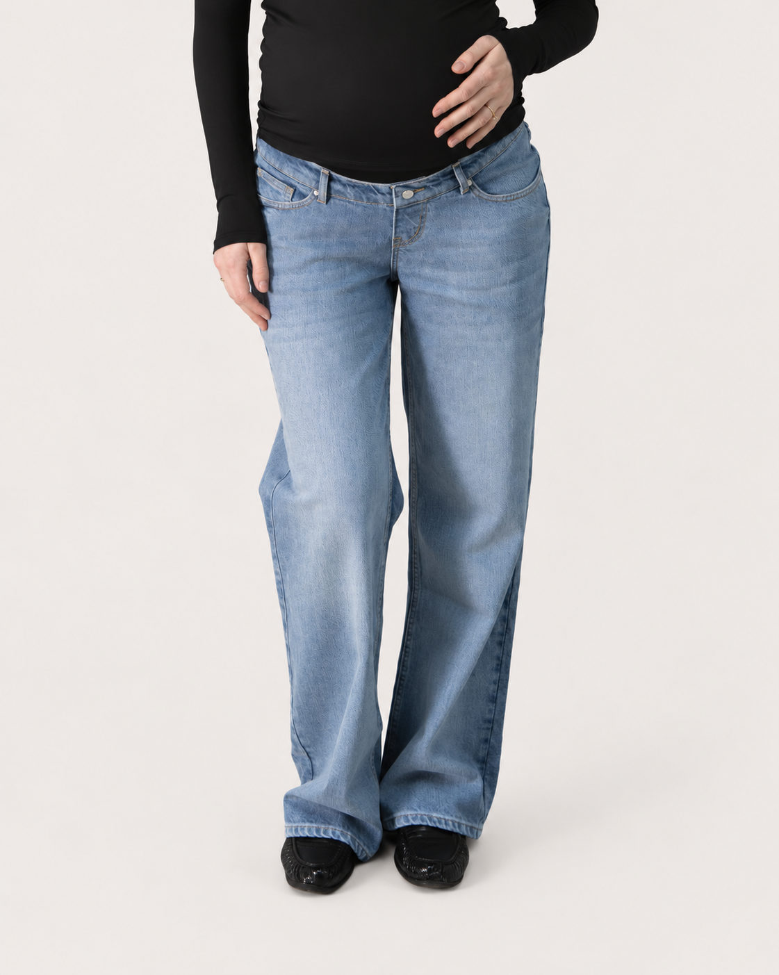 WIDE LEG JEANS BLUE